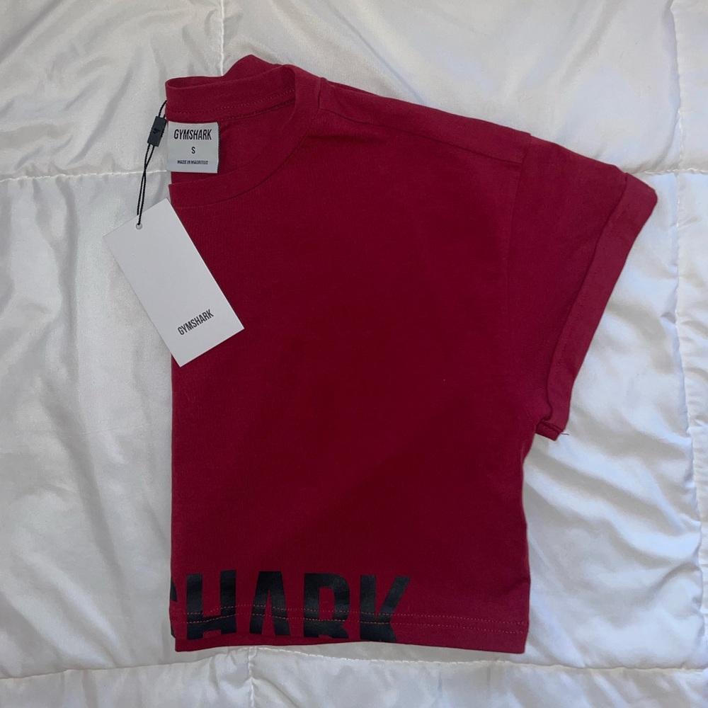 NWT Gymshark Training Crop Tee